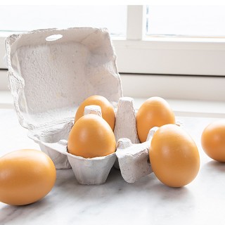 Toy eggs - 6 pieces